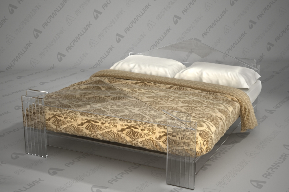 Оригинальная кровать из акрила -Саманта-