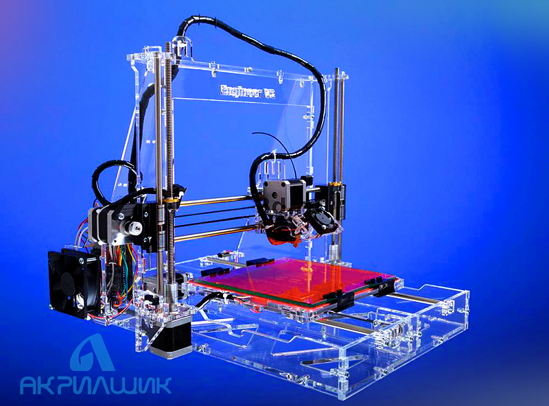 3D принтер из оргстекла
