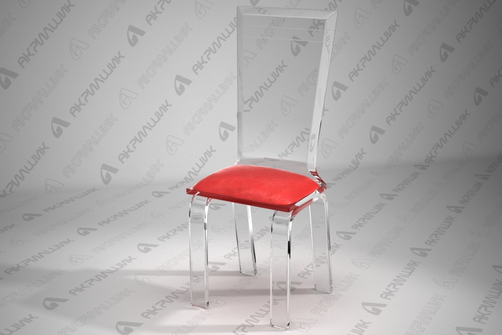 Акриловый прозрачный стул -Прованс-